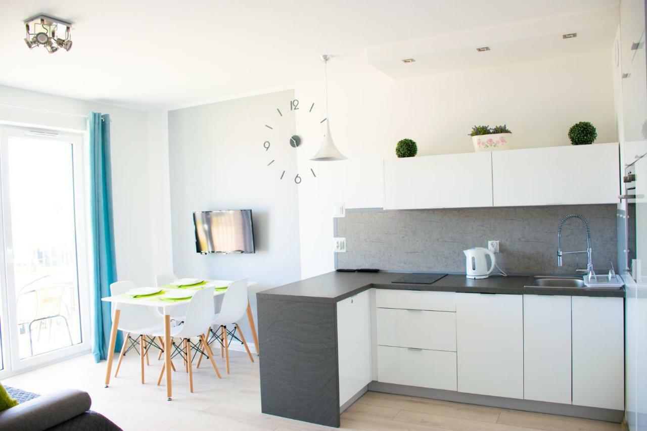 Ferienwohnung Grey & White Pogodne Kolberg Exterior foto