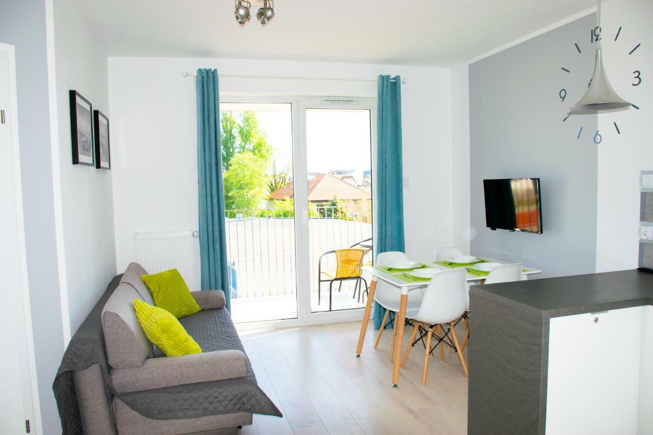 Ferienwohnung Grey & White Pogodne Kolberg Exterior foto